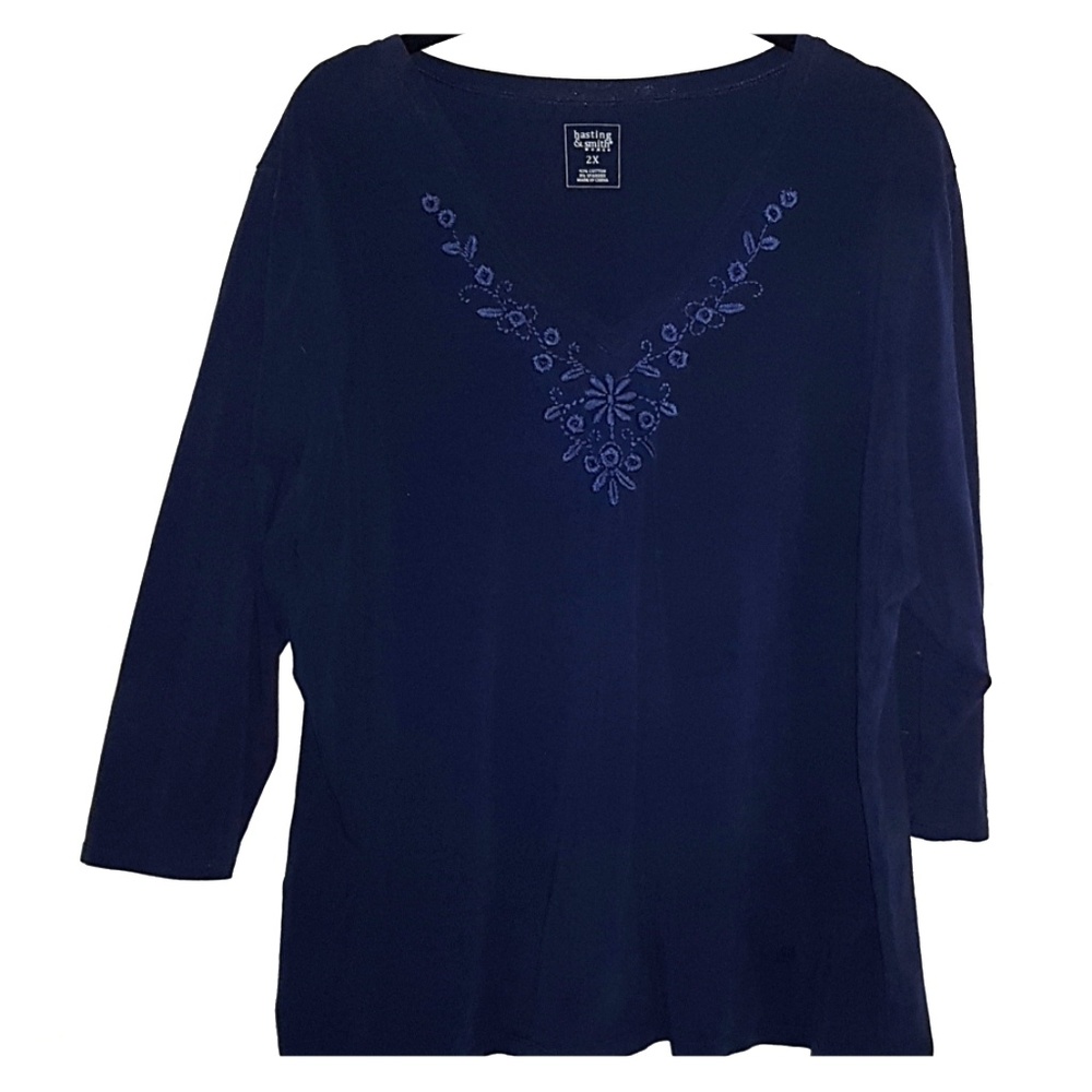 2x Navy Blue Tunic